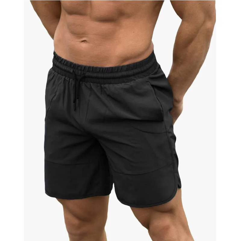 Новый 2019 Лето бегунов быстросохнущая Спортивная мужские шорты брендовые шорты для спортзала одежда для фитнеса или бодибилдинга Для