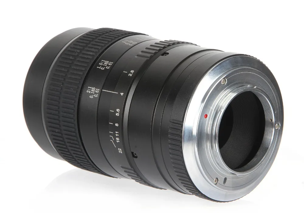 60 мм f/2,8 2:1 2X Супер Макро объектив с ручной фокусировкой адаптер объектива для камер Micro 4/3 M43 Камера Olympus Panasonic G5 GH4 GH3 E-M5 EP-3 E-PL3