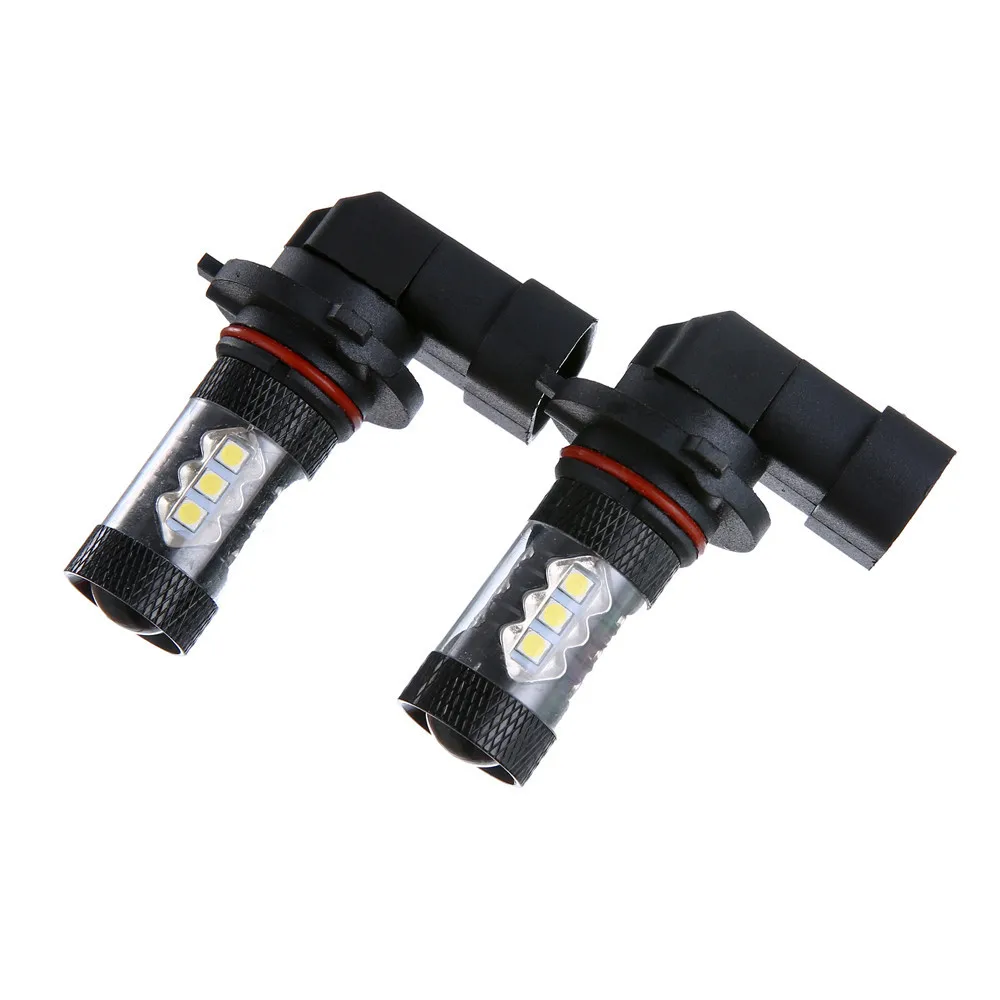 

2PC 3030 80W 9005 9006 HB3 HB4 High Power Led Car Fog Lights new car-styling