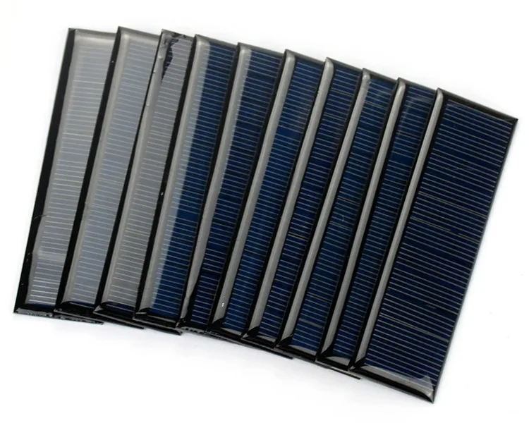 SUNYIMA 10 шт. солнечная панель DIY фотогальванический солнечный элемент автомобильное зарядное устройство лампа светильник Солнечная энергия Солнечное зарядное устройство 100*28 мм 5,5 в 60 мА
