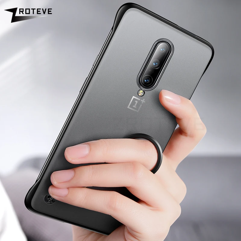 ZROTEVE чехол One Plus 7 Pro с силиконовой рамкой Coque для OnePlus Чехол жесткая прозрачная