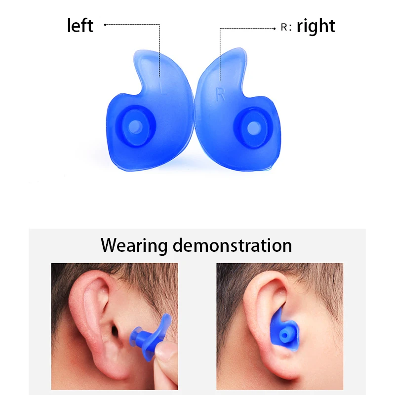 Новые водонепроницаемые беруши для плавания, профессиональные силиконовые беруши для плавания, для пловцов, для детей, мягкие, для дайвинга, анти-шум, ухо