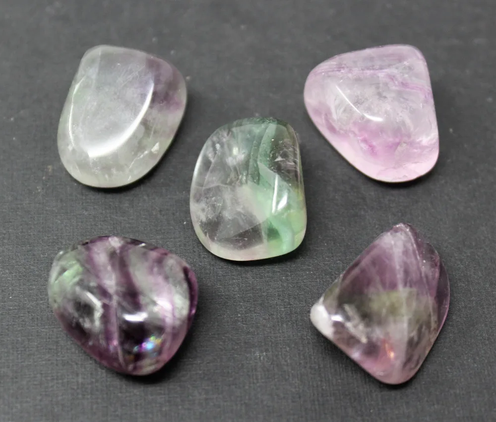 

Партия из 5 камней, флюорит камни целебные кристаллы