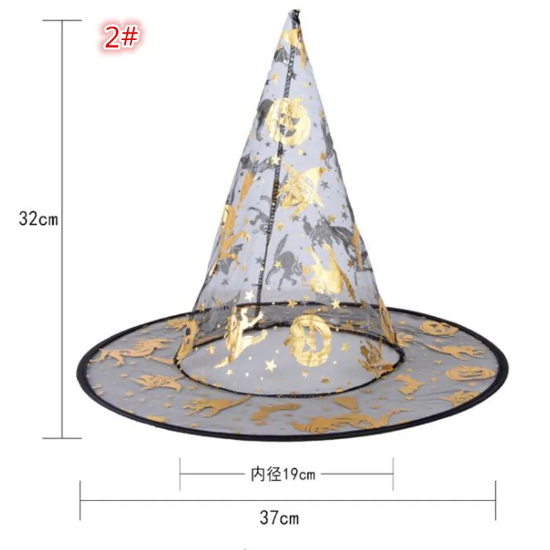 Хеллоуин ободок с хэллоуинской тематикой ведьма шляпа пиратские шапки дети взрослые маскарадные вечерние головные уборы выступления реквизит Хэллоуин вечерние поставки - Цвет: 2