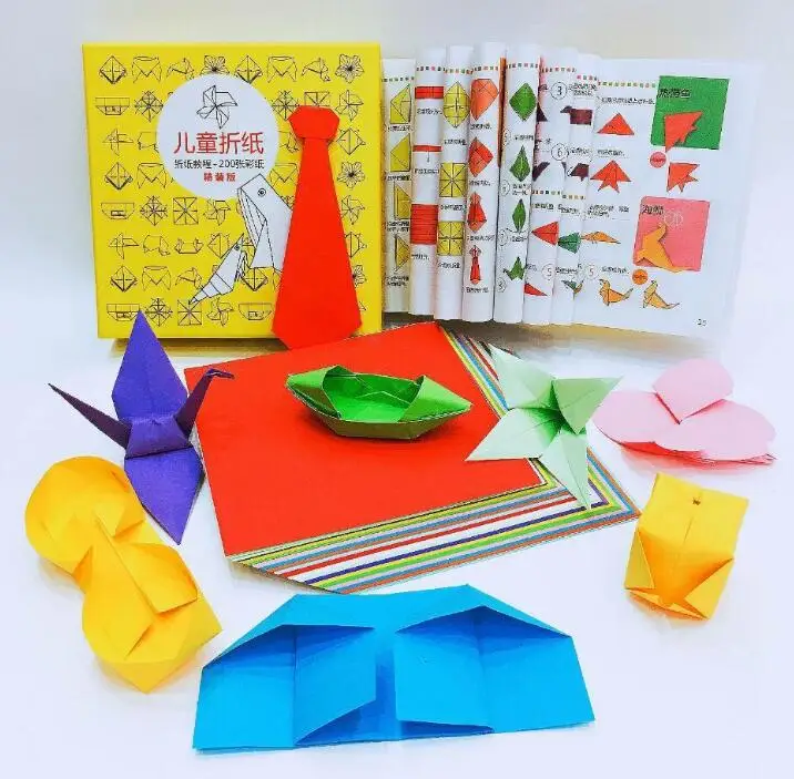 

200 Sheets /Set Handmade Craft Paper Children DIY paper mold Material