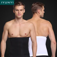 IYUNYI Для мужчин для Похудения Body Shaper Живота, талии Абдо Для мужчин ремень Корректирующее белье Для мужчин пояс лента для тренировок компрессионное белье ремень
