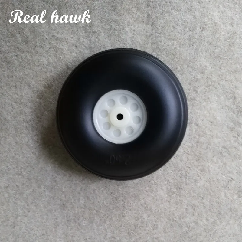 

1pcs/lot PU Airplane Wheels diamete25/32/38/45/50/57/63/70/76mm Rubber Wheel For RC Airplane Model And DIY Robot Tires