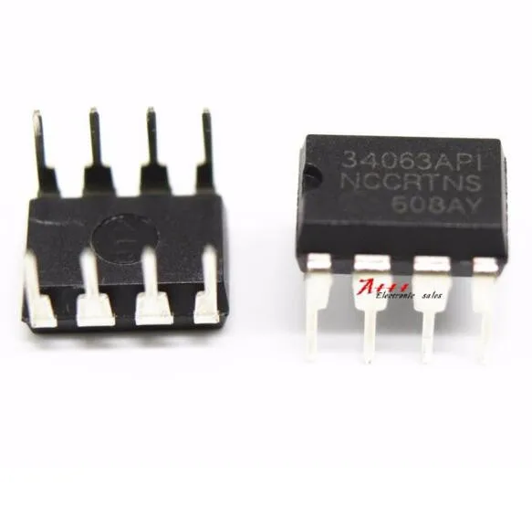 

New 10PCS MC34063 34063AP1 MC34063API DIP-8