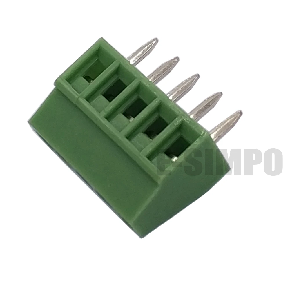 128 2.54-5p pcb screw terminal block.
