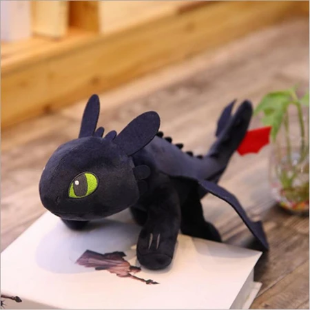 large stuffed dragon