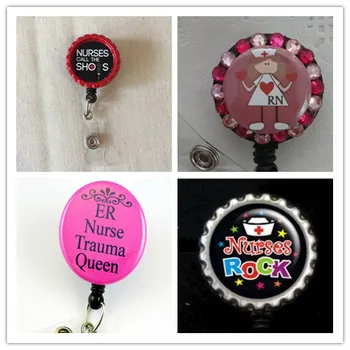 

Cartoon Cute Nurse id badge holder 10pcs/lot
