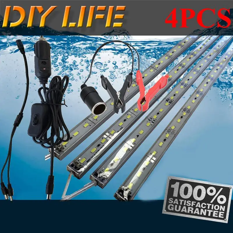 

DC 12V 4*5630 Waterproof DIY Car Home Camping Cabinet Marine Set Hard Light StripV Waterproof Cool Led Strip Lights 11.11