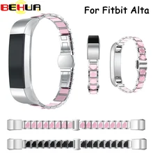 Высококачественный китайский керамический ремешок для часов из нержавеющей стали ремешок для часов Fitbit Alta HR Браслет для смарт-часов спорта