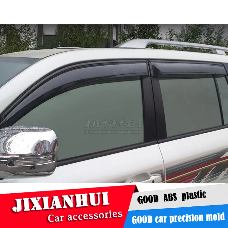 Козырек для окон oyota LAND CRUISER 2010-2018 дефлектор защиты от солнца и дождя 4 шт./компл.