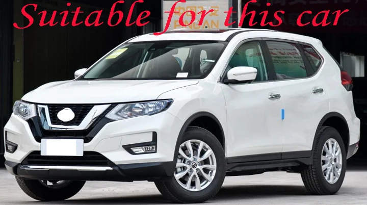 For Nissan X-Trail Rogue Third generation T32 2014- Plastic Exterior Visor Vent Shades Window Sun Rain Guard Deflector 4pcs