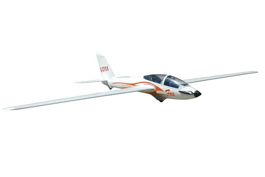 FMS 2300mm 2.3m FOX V2 Glider with Flaps 5CH 3S PNP Big Size Easy Trainer RC Airplane Remote