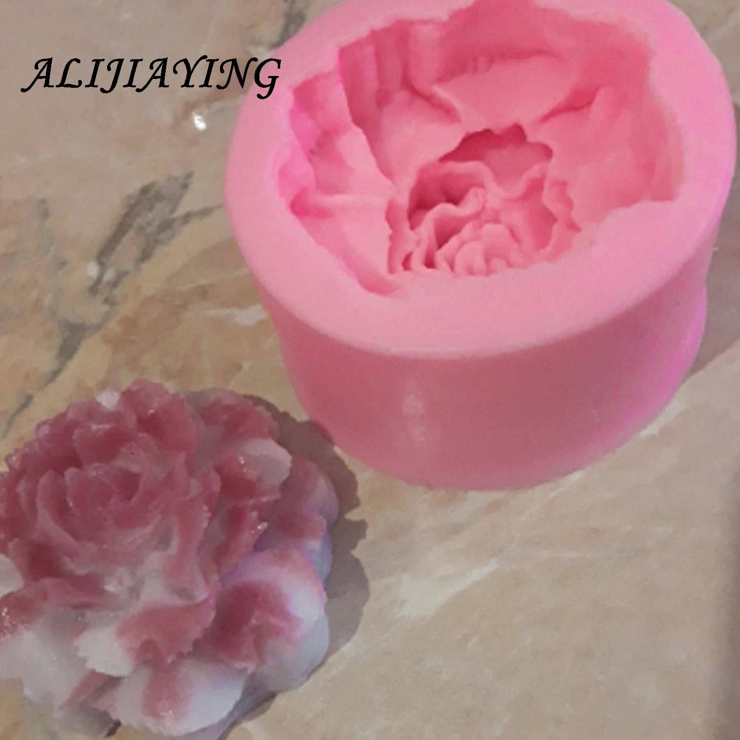 Sugarcraft 3D цветы гвоздики силиконовая форма для украшения торта DIY мыло свечная