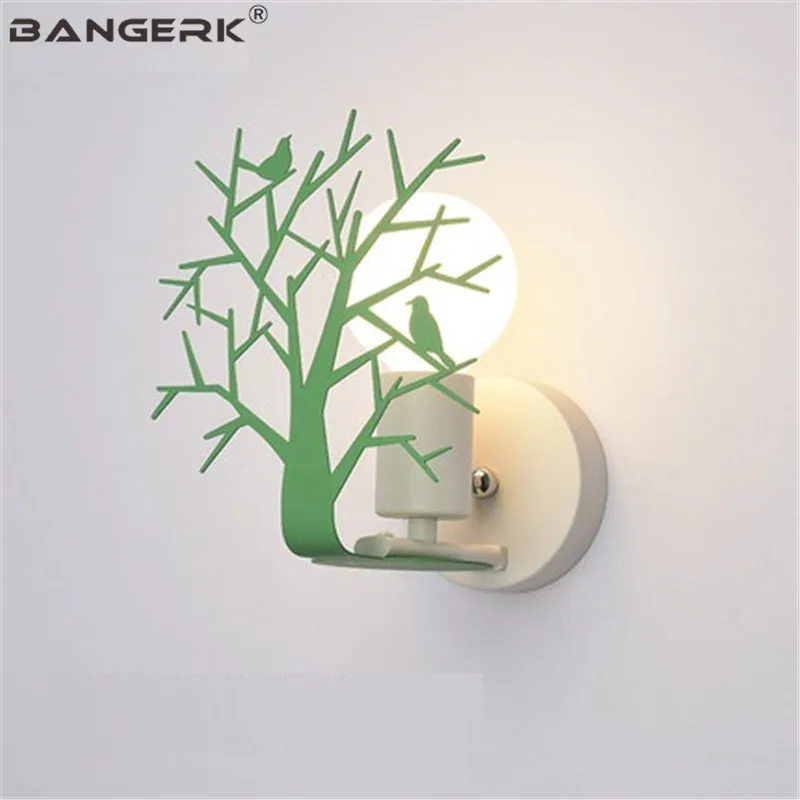 

Nordic Design Creative Iron Sconce Wall Light LED Modern Bedroom Bedside Wall Lamp Loft Home Decor Lighting Fixtures Luminaire