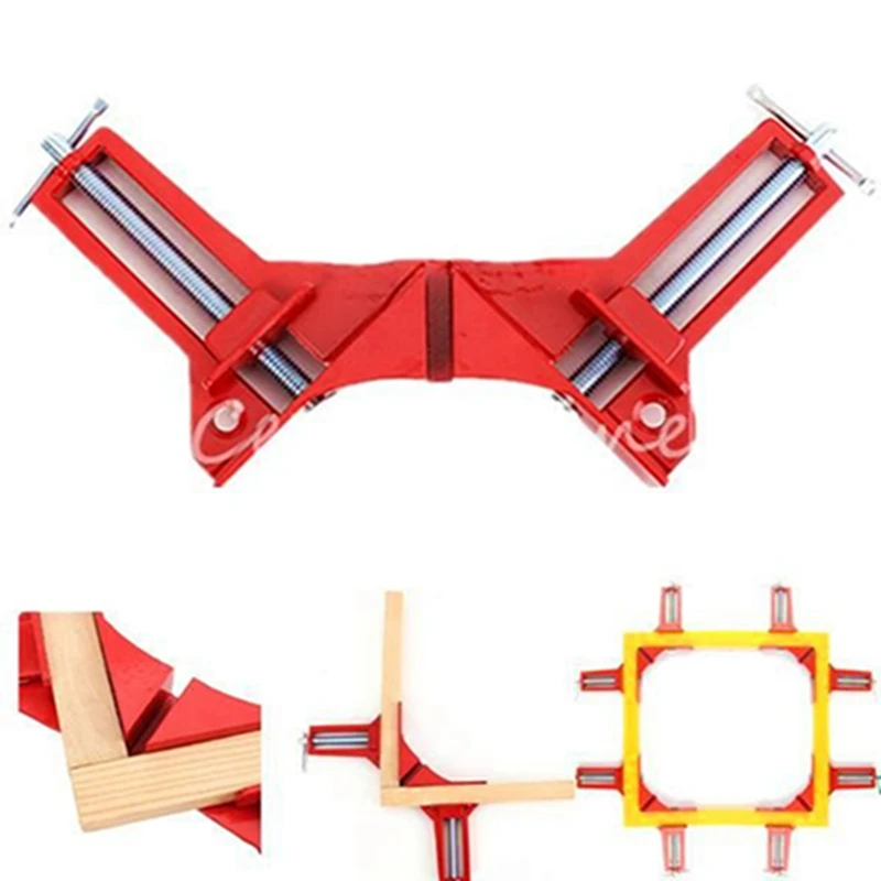 New 90 degree Right Angle Clamp Picture Frame Corner Clip 100MM Mitre