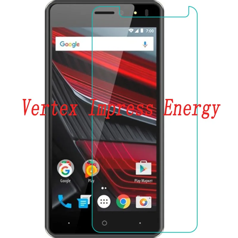 2 шт. защитная пленка для экрана мобильный телефон Vertex Impress Energy 5 0 дюйма 9H
