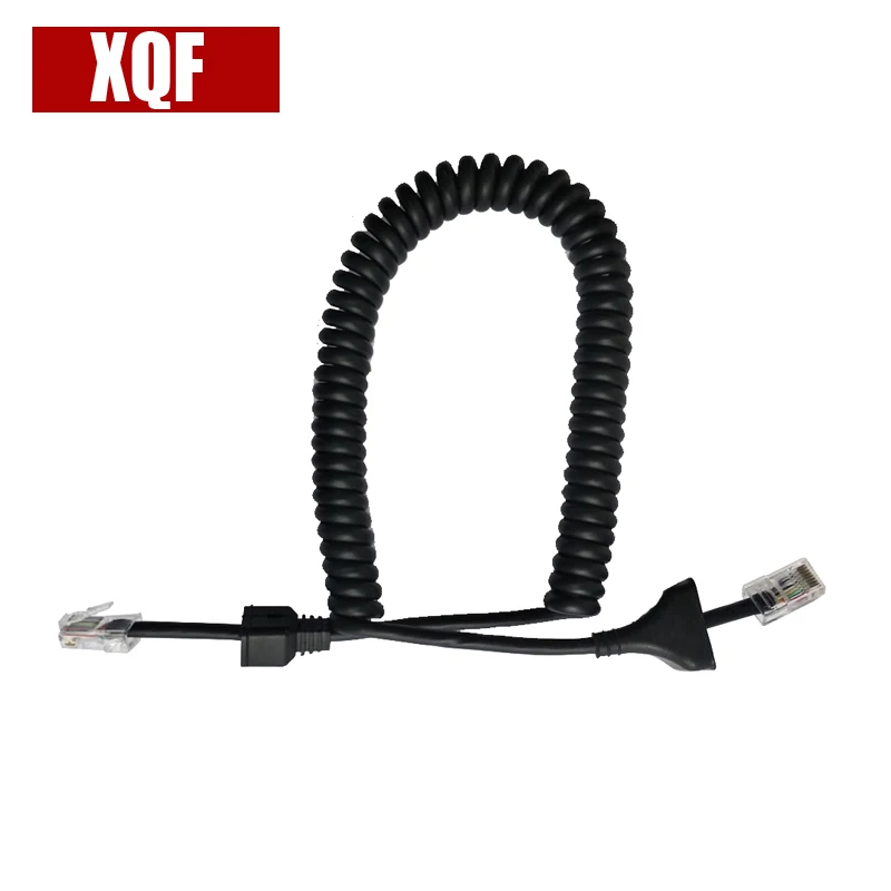 Шнур XQF микрофонный кабель для Kenwood Radio TK 868G 885 TM 271 471|radio cable|kenwood microphone cablecable kenwood |
