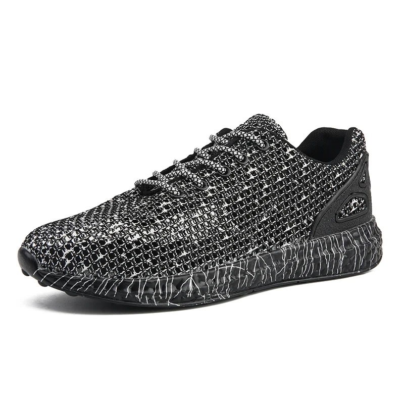 

Luxe Merk Weaving Fashion New Men Sports Running Shoes Lightweight Outdoor Solid Color Summer Spring And Autumn Mesh Breathable