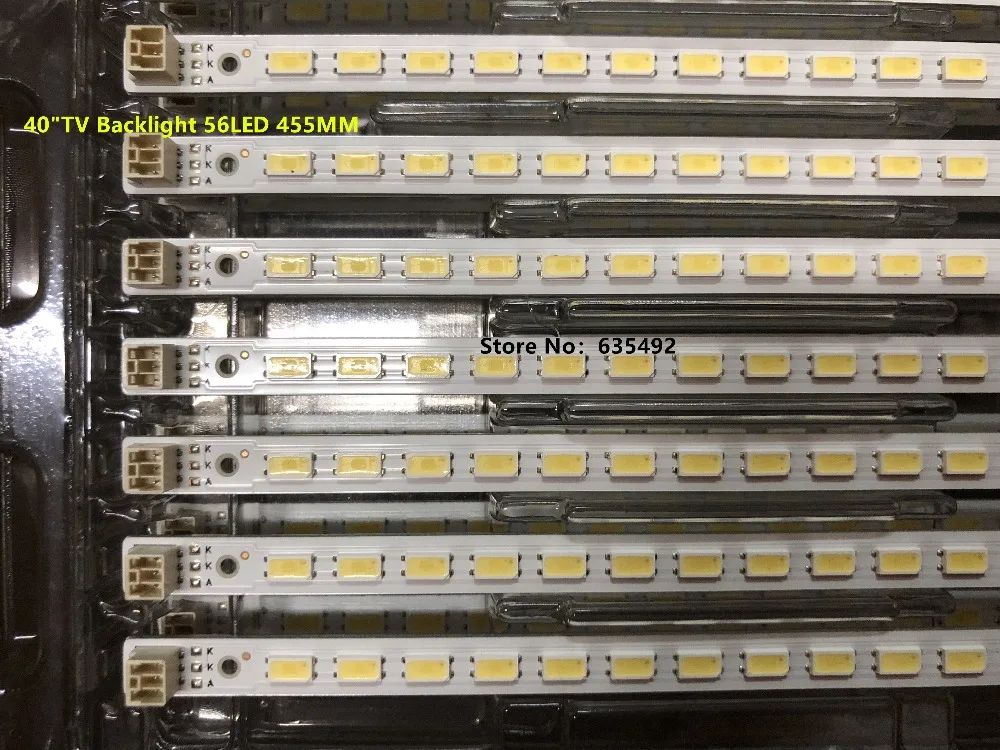 455 мм светодиодный Подсветка газа 62 лампа для TCL L40F3200B 3D LJ64 03029A LTA400HM13 S 2011SGS40 5630 G1GE