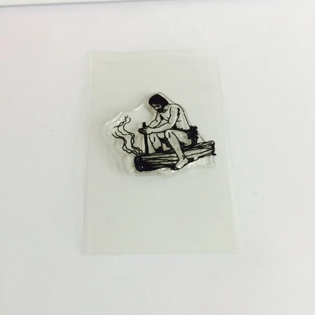 Прозрачный Силикон для девочек для фотоальбом DIY декоративный картон ручной работы подарок