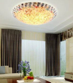

ceiling lights LED European style pastoral ceiling lamps handmade bedroom lamps and lanterns warm balcony DF140