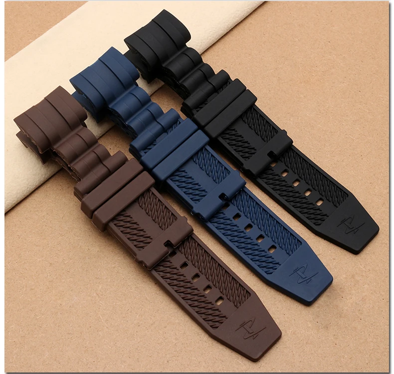 Высокое качество 26 мм резиновый ремешок для часов Силиконовый водостойкий ремешок специально для Invicta мужские часы браслет