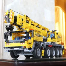 

DHL 20004 Technic series Motor Power Mobile Crane Mk II Car Model Building Kits Blocks Bricks Compatible With 42009 gifts