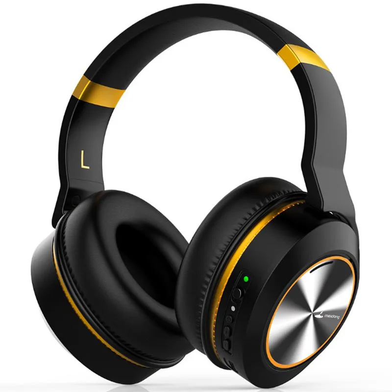

Wireless Bluetooth Headset Active Noise Cancelling Headphones Earphones Mobile Subwoofer Call Headset HIFI Sound Effect Sports