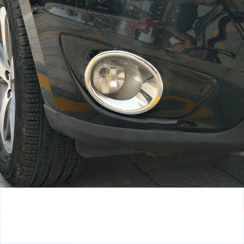 

lsrtw2017 abs car front foglight trims for hyundai santa fe 2006 2007 2008 2009 2010 2011 2012