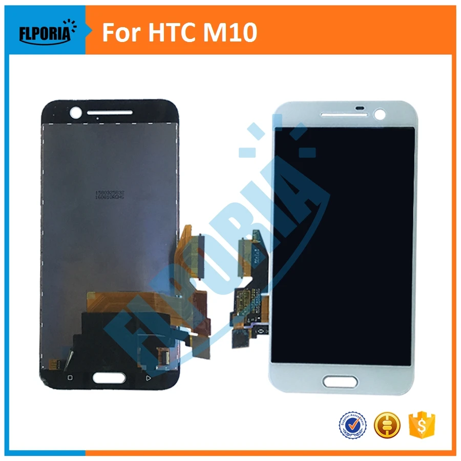 

100% Original For HTC ONE M10 LCD Display Touch Screen Digitizer Assembly For HTC ONE M10 Replacement Parts 5.2" 2560x1440