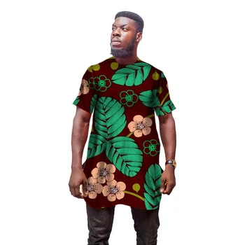 

Fashion African Print Men Tees Tops Dashiki Short Sleeve Men T-Shirt Made Printed Tees African Men Clothing T shirt Customized