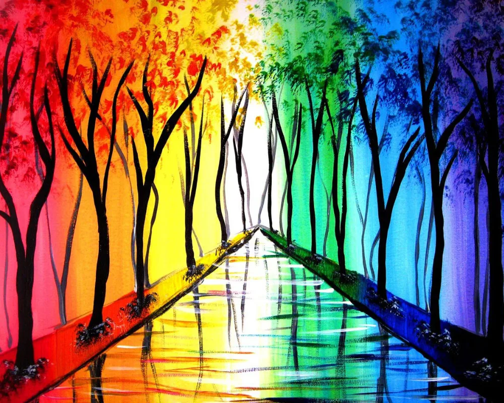 

Meian 5d diy diamants Mosaic diamond Embroidery "Four Seasons Tree" broderies diamond painting full Patterns Rhinestones 1004