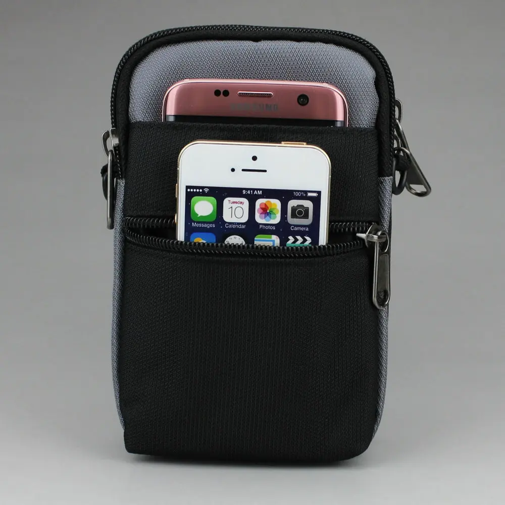 Multipurpose Mini Crossbody Pouch Cell Phone Bag Wallet Case Purse Multipurpose Mini Crossbody Pouch Cell Phone Bag Wallet Case Purse With Shoulder Strap Belt Loop For Iphone Xs Max In Cases From Cellphones