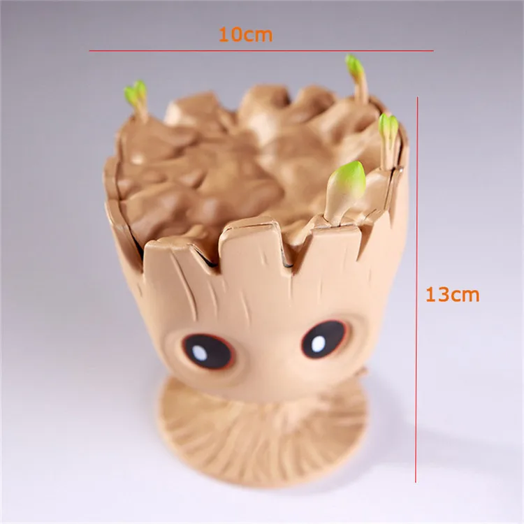 Cartoon Cute Baby Groot for Tree-man Flower Pot model Automobile pendulum Cartoon Cute Baby Groot for Tree-man Flower Pot model Automobile pendulum