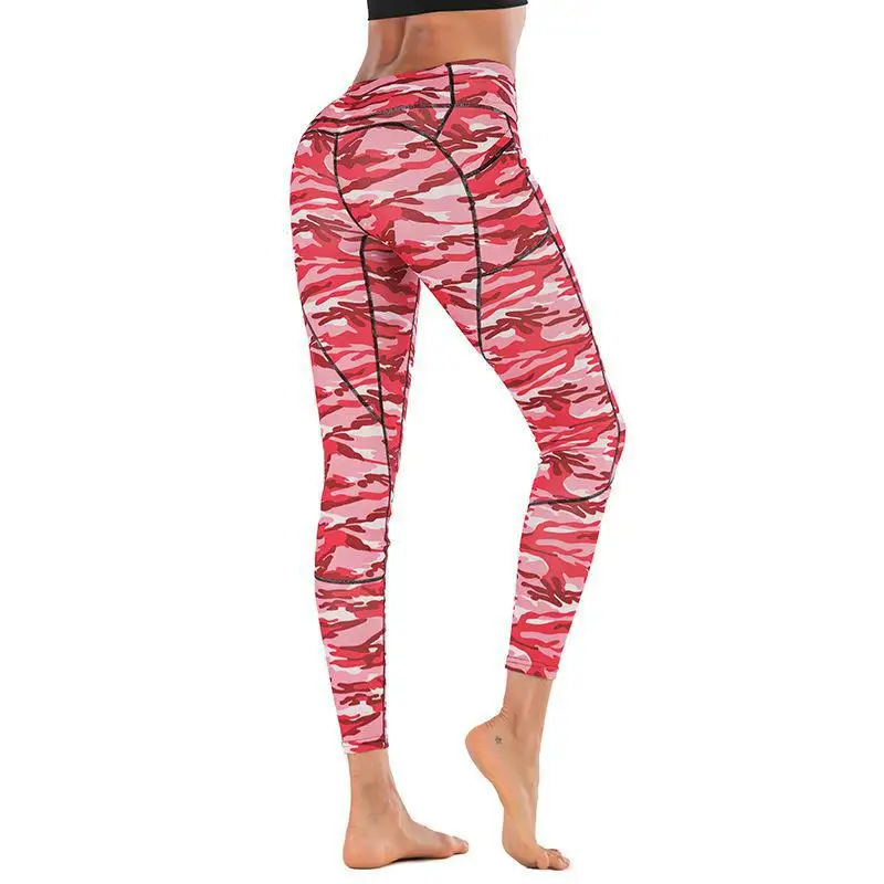 

Women High Elastic Fitness Sport Leggings Pants Slim Running Sportswear Sports Pants Trousers Clothing