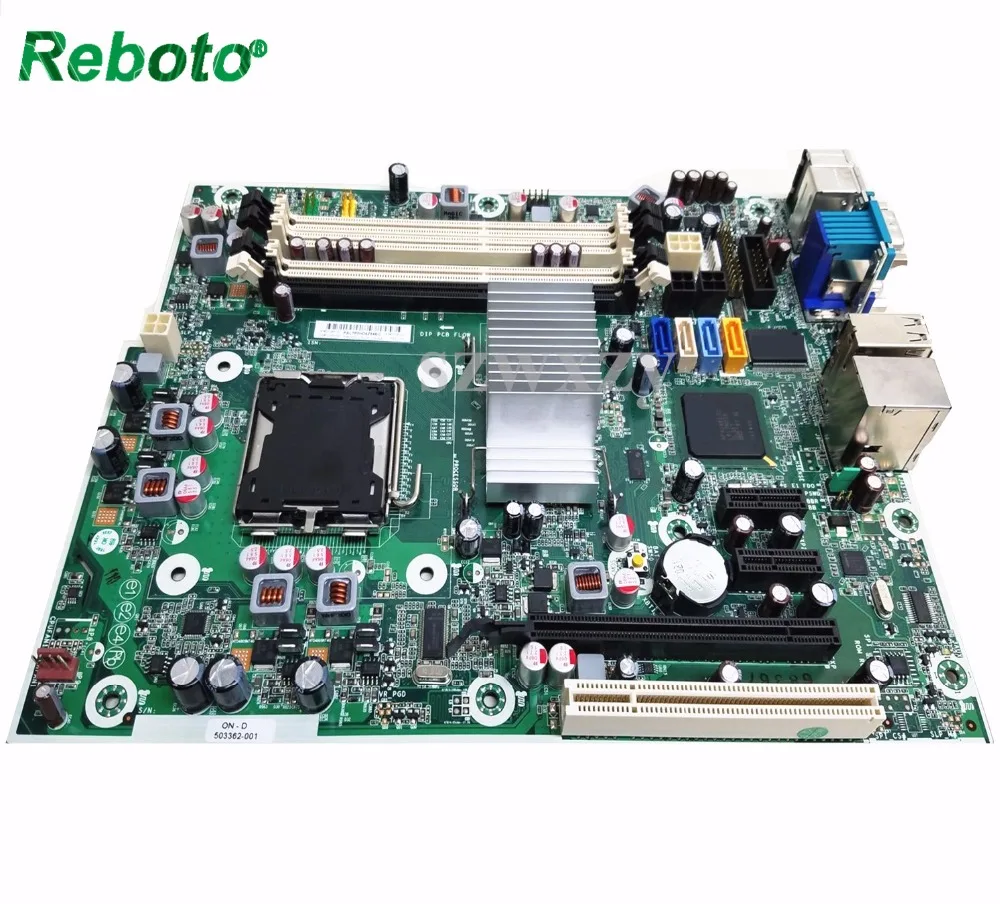 

Reboto High Quality For HP 6000 Pro Desktop Motherboard 503362-001 LGA 775 DDR3 Full Tested Free Shipping