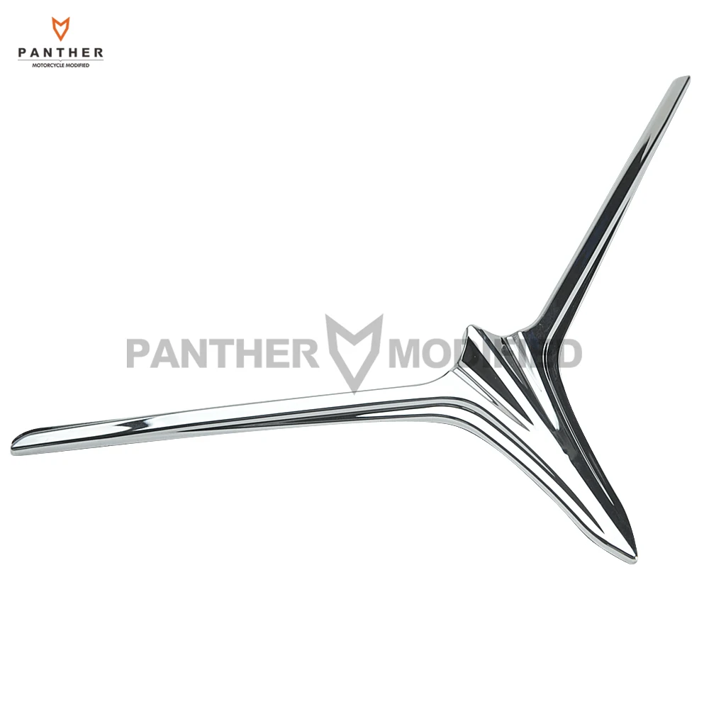 

1 Pcs ABS Plastic Chrome Motorcycle Fairing Eyebrow Accent case for Honda GL1800 Goldwing 2012 2013 2014 2015