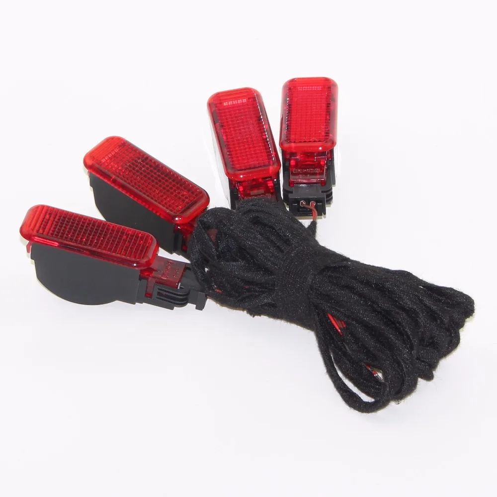 

4Pcs OEM Door Panel Warning Light For Octavia A3 S3 A4 A5 A6 A7 A8 Q3 Q5 TT 8KD 947 411 8KD947411