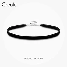 En-vogue чокер, колье с бархатом, лето, новое Стерлинговое Серебро 925 пробы, с любовью детализированный подарок для женщин