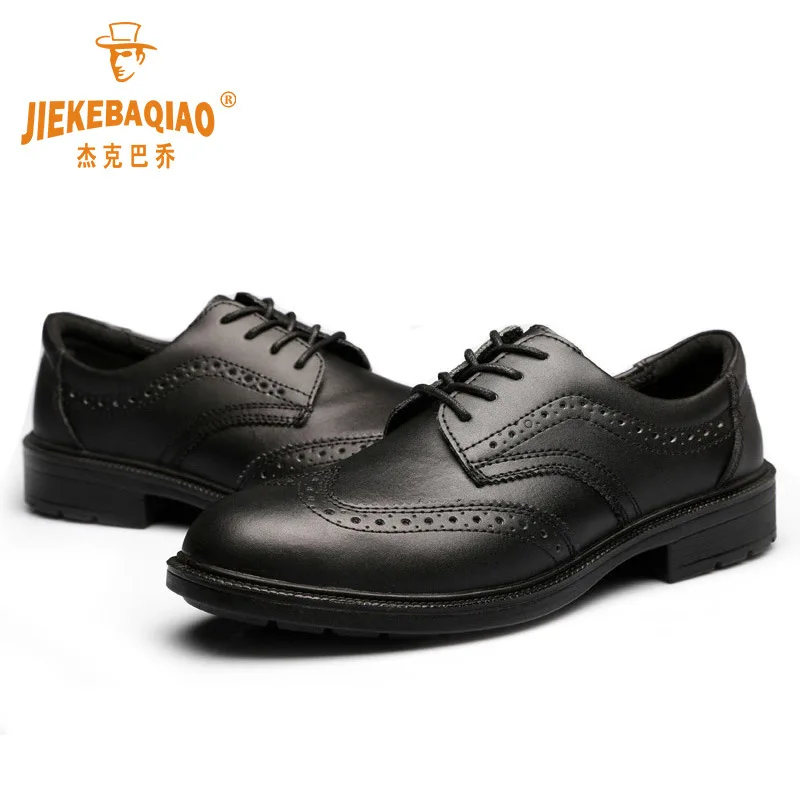 

Brand Boots Man Military Shoes Outdoor Steel Toe Anti-smashing Work Industrial Business Lightweight Anti-puncture Safety Shoes