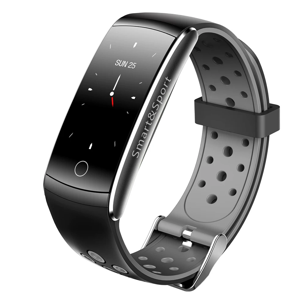 

Z11C Smart Bracelet IPS Color Screen Heart Rate Blood Pressure Measurement Glare Visible Aluminum Alloy Frame IP68 Waterproof