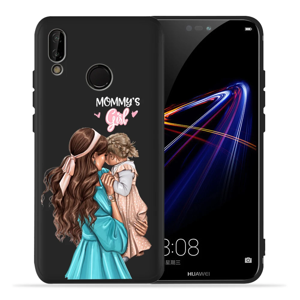 Чехол Super Mom Baby Mama mouse Girl Для huawei P20 Lite P30 huawei P30 Lite P8Lite P9Lite P Smart family Etui - Цвет: 10