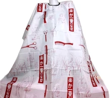 Red Personality Hairdressing Hair Cutting Salon Hairstylist Nylon Gown Cape Cloth For Styling Tools Hair Cutting Wrap H7JP