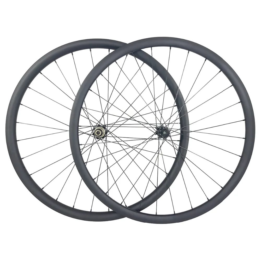 carbon wheels 27.5er carbon mtb wheels 100x15 142x12 thur axle 650B 27.4x23mm Asymmetry Mountain 