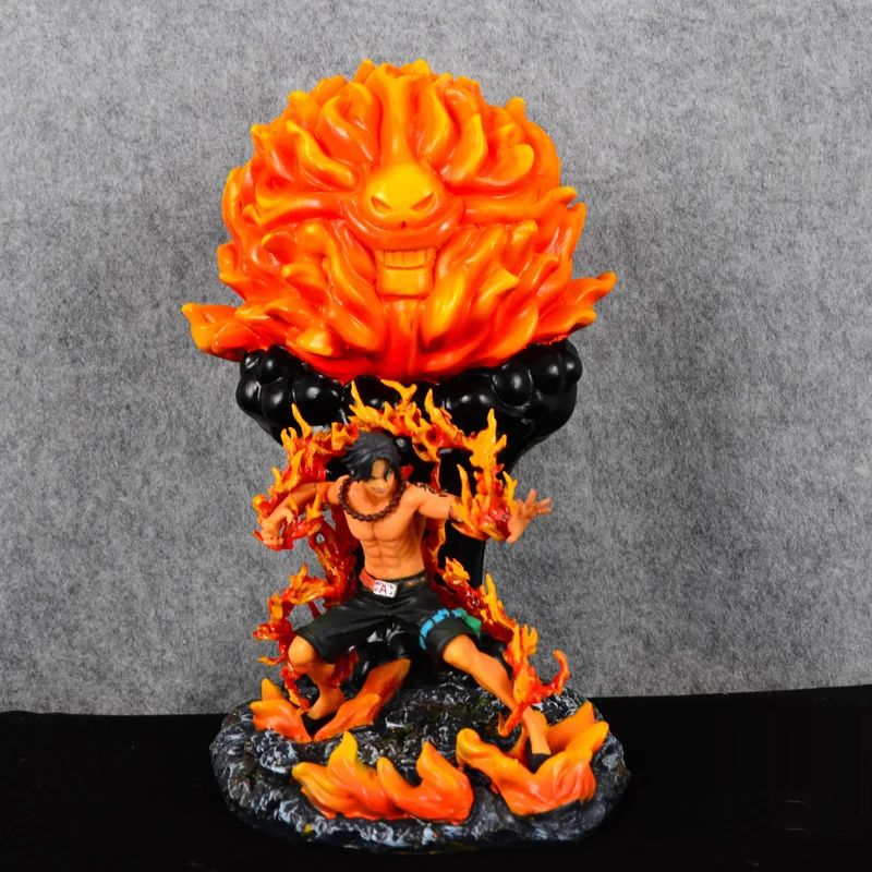 

Anime One Piece GK resin figures Portgas D Ace decoration statue action figure collection model toys for boy gift