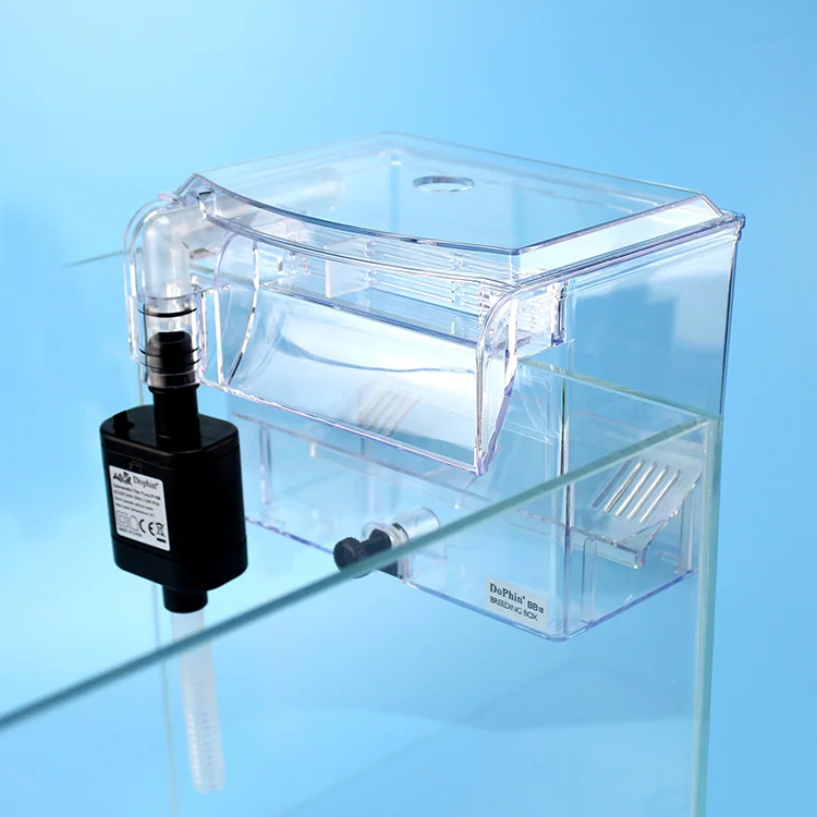 Электронный аквариум маленькая Рыбная разделительная коробка рыбоводство с водяным насосом 220V 50Hz